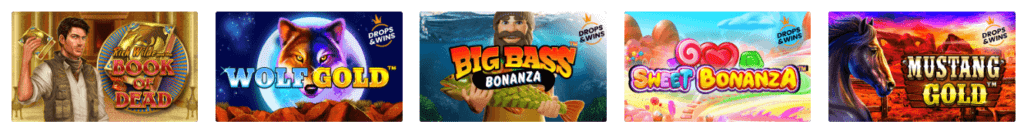 Pokie games at Mansion casino