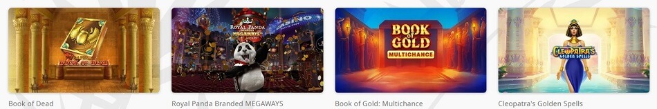 Popular games at Royal Panda