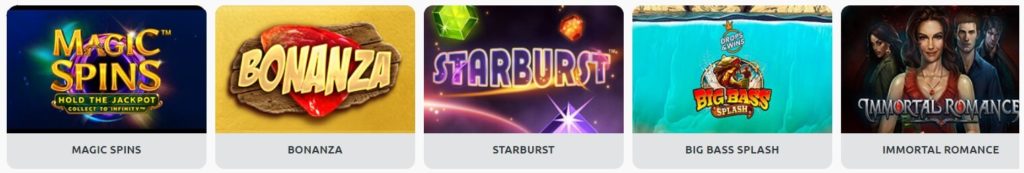 Popular pokie games at Miami Dice casino