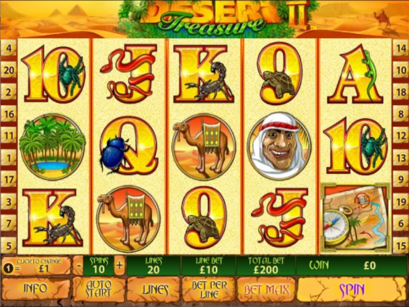 Desert Treasure game view nz