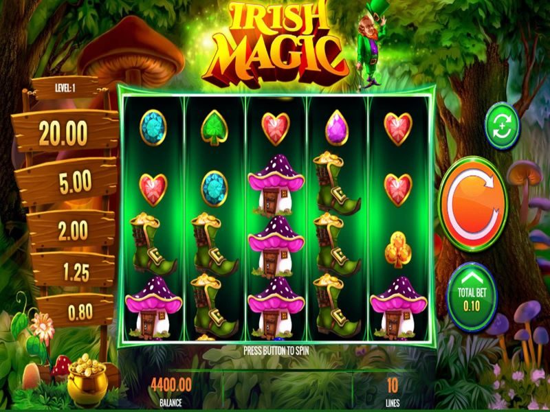 Irish Magic game view NZ