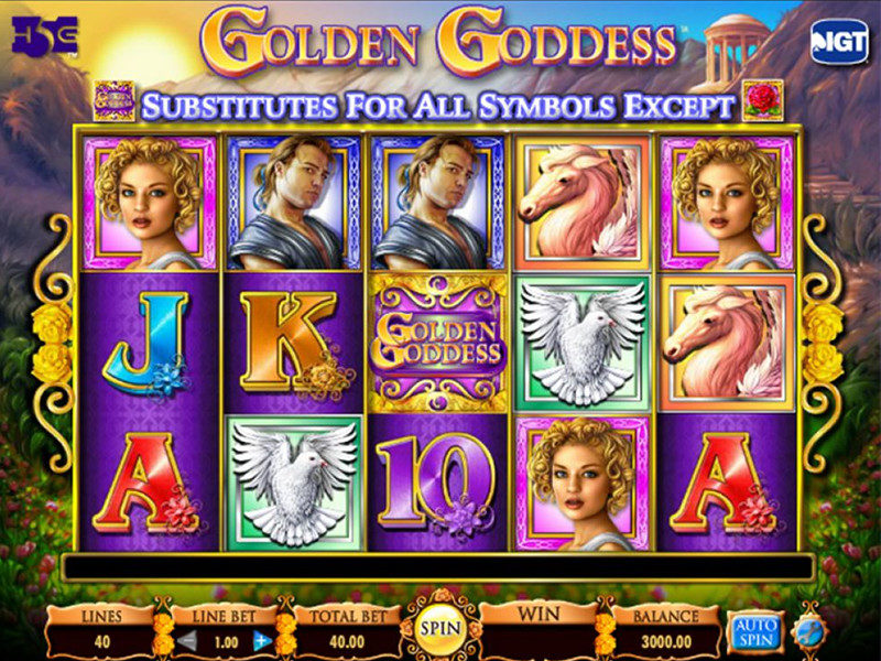 Golden Goddess game view NZ
