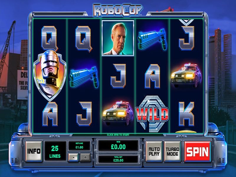 Robocop pokie game