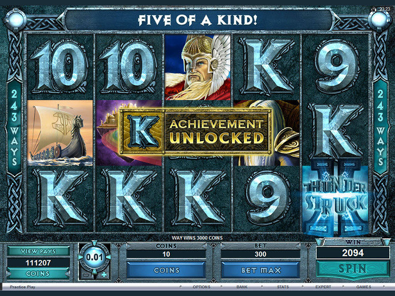 Thunderstruck 2 game view NZ