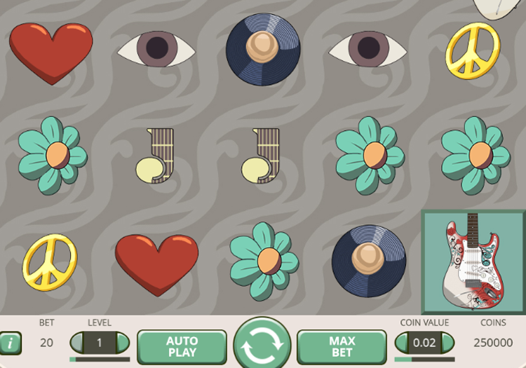 Jimi Hendix pokie game