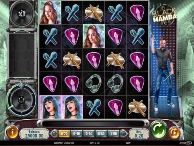 Black Mamba pokie game