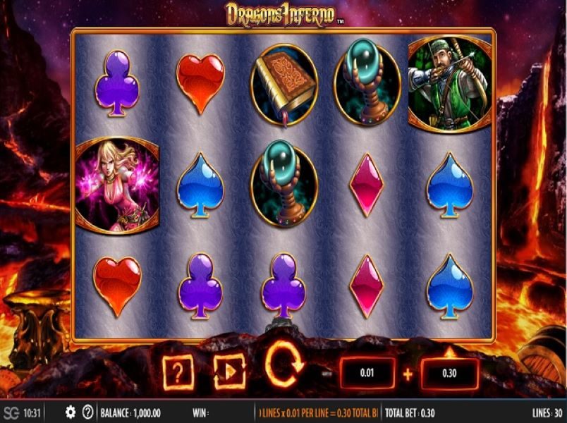Dragon’s Inferno pokie game