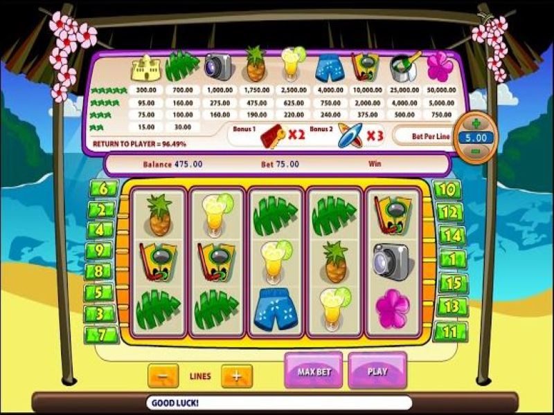 Paradise Suite game view