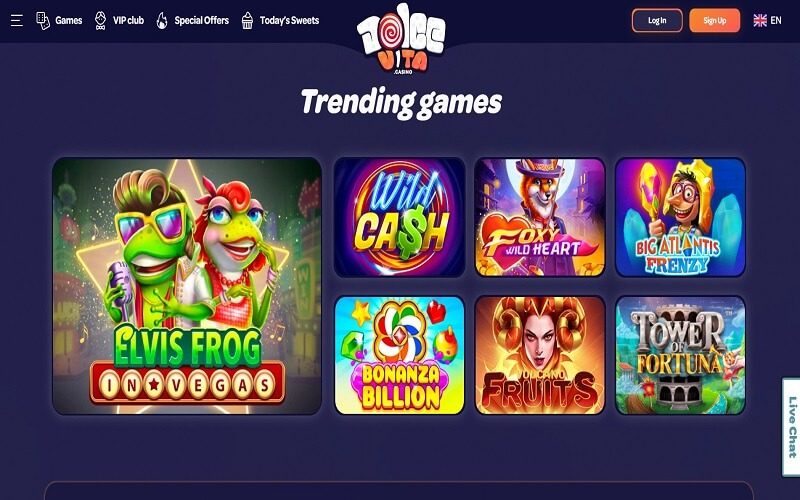 Trending games to play at DolceVita