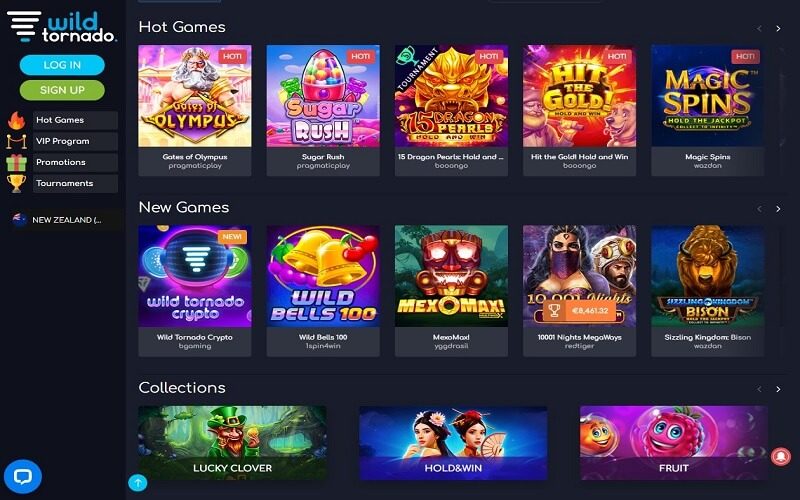 Hot games to play at WildTornado NZ