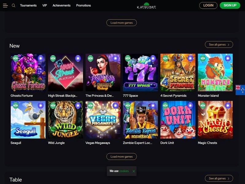 New games to play at Katsubet NZ