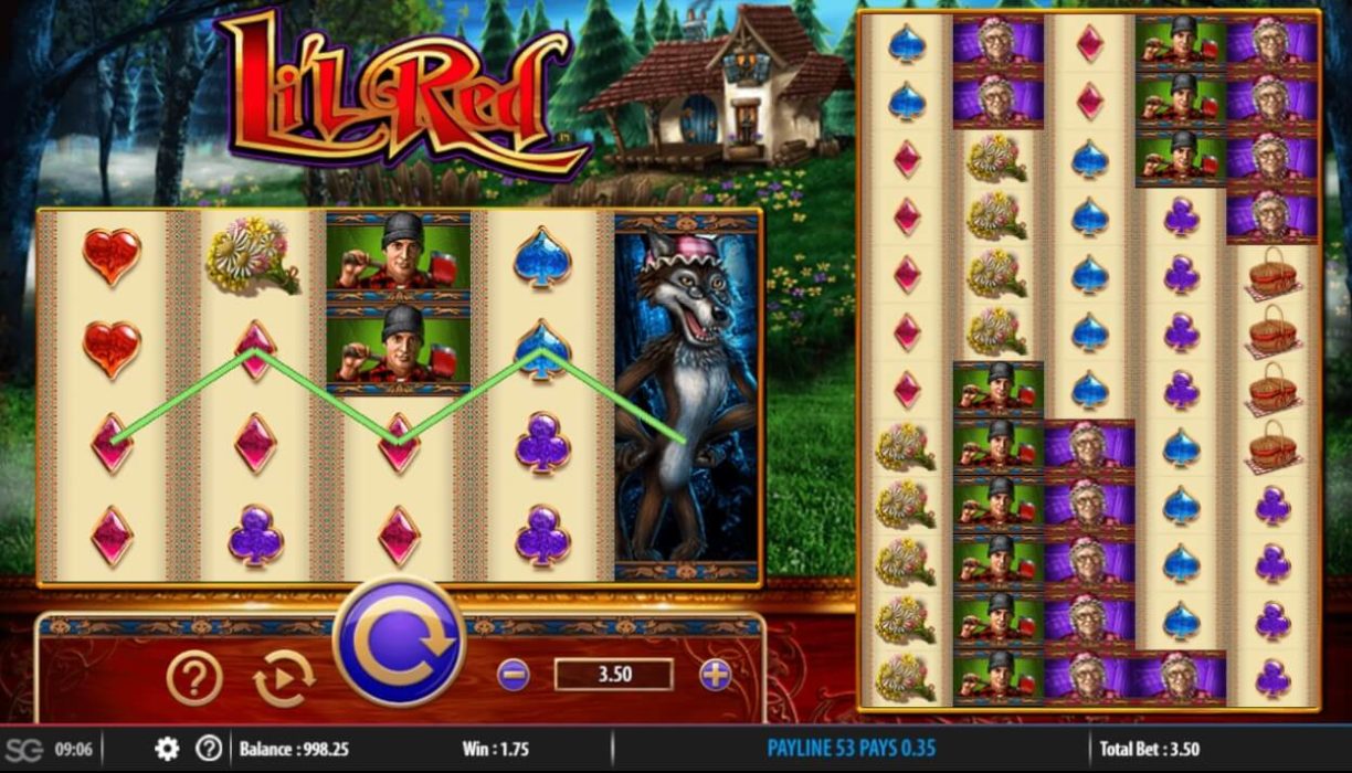 Lil Red Riches game reels