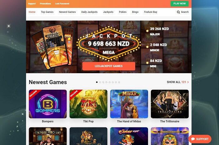 LeoVegas-Casino games