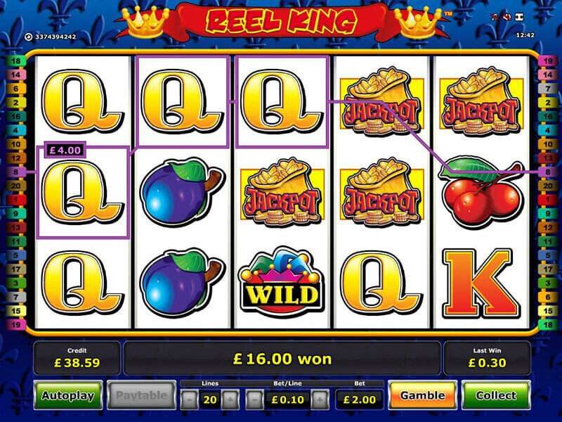 Reel King pokie game nz
