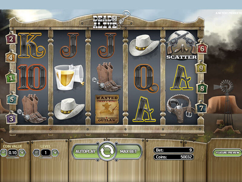 Dead or Alive pokie game