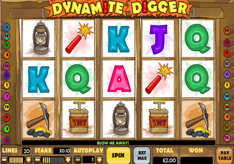 Dynamite Digger pokie game nz