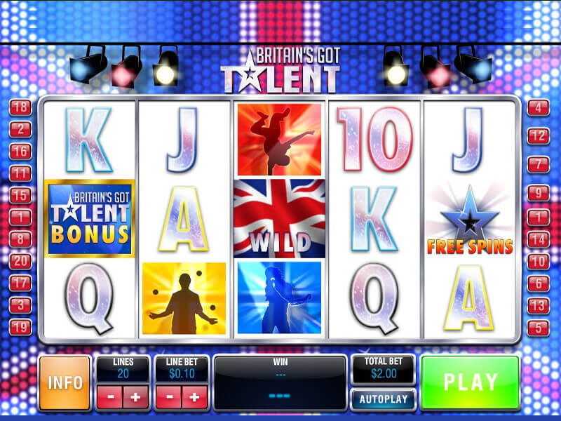 Britain’s Got Talent pokie game