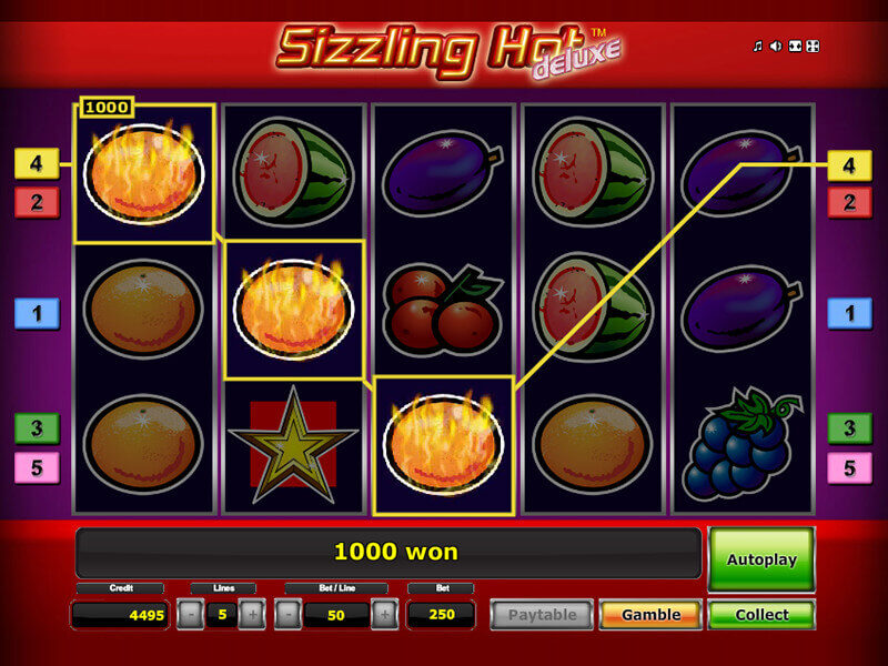 Sizzling Hot pokie game