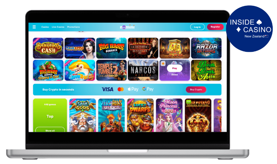 nomini casino homepage nz
