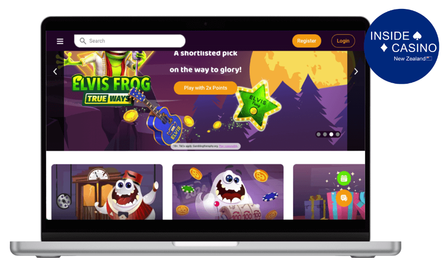 boo casino homepage