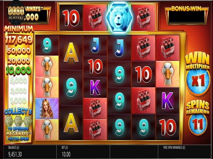 Ted megaways review reels